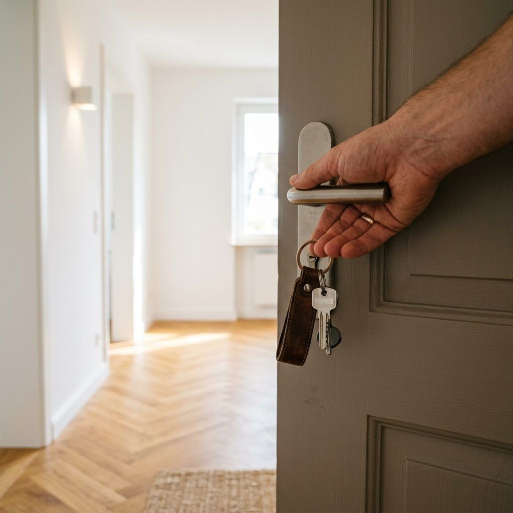 Schlüsselübergabe bei Wohnungsvermietung – Bettermann Immobilien Rhein-Main