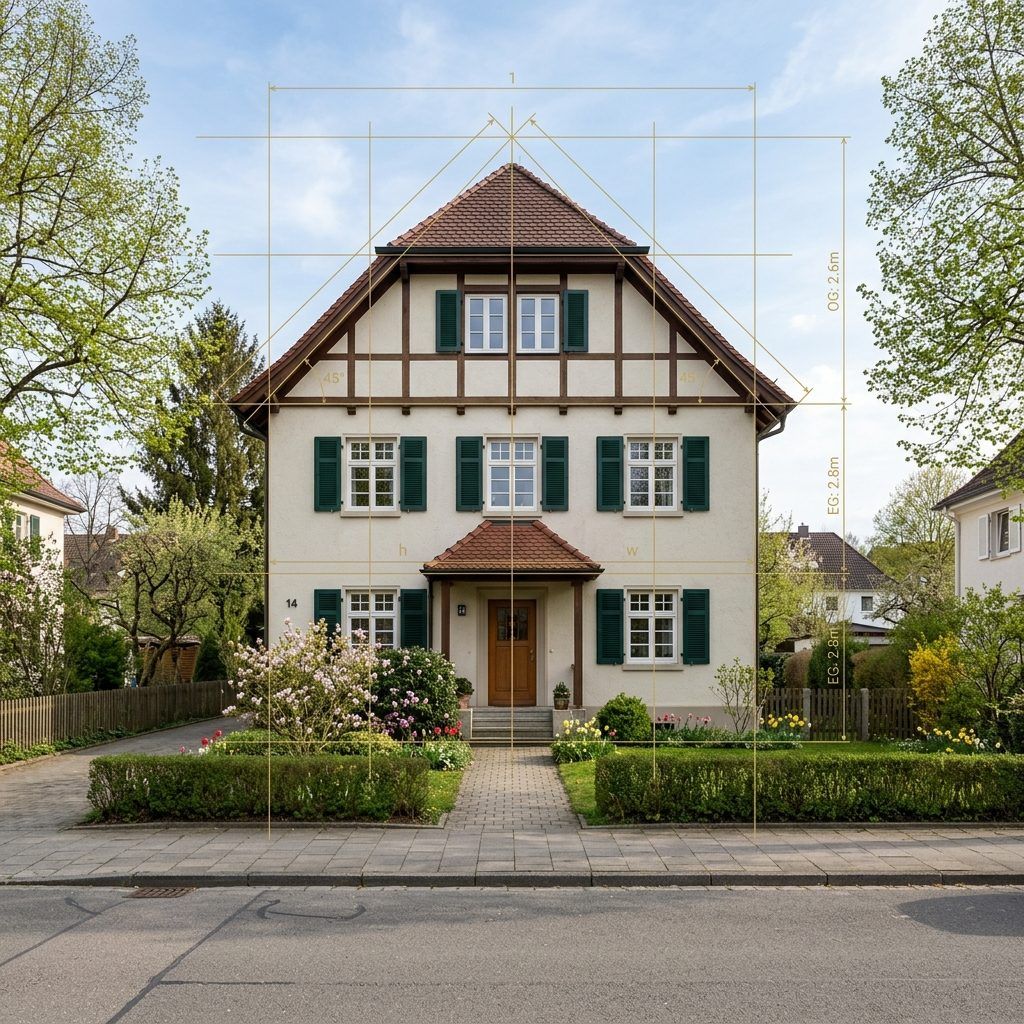 Immobilienbewertung – analytischer Blick auf Einfamilienhaus im Rhein-Main-Gebiet